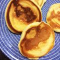 今宵あなたと's cooksnap of when they made 材料3つで簡単♥️ふわふわパンケーキ.