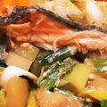 ✾やまさん✾'s cooksnap of when they made 【ルクエ】簡単♪鮭のチャンチャン焼き.