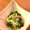☆クックhi☆'s cooksnap of when they made 豆苗と卵の炒め物.