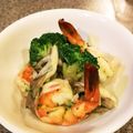 毬桃⭐️'s cooksnap of when they made エビとブロッコリーの中華炒め.