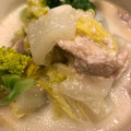 波平温泉's cooksnap of when they made とろとろ❤白菜と豆乳の煮込み.
