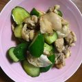 まさや1226's cooksnap of when they made 鶏肉ときゅうりのラー油漬け★作り置き.