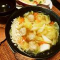 まりおっかあ's cooksnap of when they made 肉団子と野菜たっぷりスープ。.
