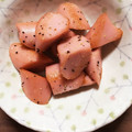 non☆nono's cooksnap of when they made 魚肉ソーセージのバター炒め.