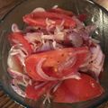 kyoken0424's cooksnap of when they made 春玉ねぎとトマトのマリネ.