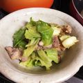 のりともちゅけ's cooksnap of when they made 春キャベツと鶏モモの昆布茶炒め.