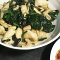ミルクガラス's cooksnap of when they made ほうれん草と鶏胸肉のオイマヨ炒め.