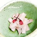 atchamn's cooksnap of when they made 春！桜香る大根の甘酢漬け物.