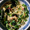 クッキングホチョ's cooksnap of when they made 油揚げ と かいわれ 簡単サラダ.