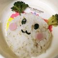しじみごはん's cooksnap of when they made ＊キャラ弁＊　いないいないばぁうーたん♪.