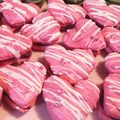 わかちんとシロ's cooksnap of when they made ストロベリーチョコ＊マカロン.