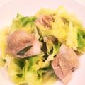 miipuusan's cooksnap of when they made 塩鶏キャベツ.