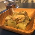 料理勉強中♡ちゃい's cooksnap of when they made 根菜と鶏肉の味染み煮物.