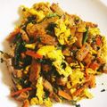 ＯＢＵ's cooksnap of when they made こまつな～でチャンプル！！.