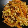 kam嫁's cooksnap of when they made 人参大量消費★にんじんしりしり★.