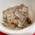 みっくママ's cooksnap of when they made 簡単♪めんつゆde蓮根のきんぴら風.