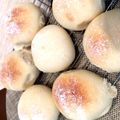のりくちゃん's cooksnap of when they made 真っ白おしりパン（＾ν＾）.