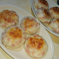 珊瑚チャン's cooksnap of when they made 見た目もかわいいおさかなハンバーグ.