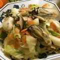 ☆Rokko☆'s cooksnap of when they made 広島牡蠣のあんかけ塩やきそば～～＾＾♪.