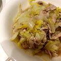 JATIS's cooksnap of when they made 簡単♡豚肉と白菜のレモン醤油炒め♪.