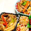 おかぶ〜ま's cooksnap of when they made 冷凍うどんで簡単♪焼きうどん.