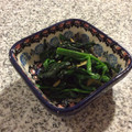 Amalka's cooksnap of when they made ほうれん草と干しえびの中華風炒め☆.