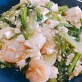 ちゃっきぃさん's cooksnap of when they made 豆腐と小松菜・小エビのオイスターあんかけ.