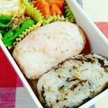 SP♪'s cooksnap of when they made 鮭フレークとごまのオイルおにぎり.