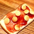 二角形's cooksnap of when they made ジャムボーロトースト(ﾉ´∀｀*)♡.