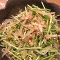 くまさいこ's cooksnap of when they made やみつき豆苗もやし.