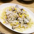churu's cooksnap of when they made ☆うちのクリームスープパスタ☆.