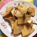Lamie221's cooksnap of when they made タケノコと厚揚げの中華炒め.