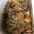 ◎リカちん◎'s cooksnap of when they made 焼肉のたれとコチュジャンで　牛ジャガ炒め.