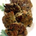 mamimame☆'s cooksnap of when they made ひじきの煮物救済！照り焼きつくね.