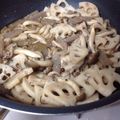 はるひろえ's cooksnap of when they made れんこんとひき肉の甘辛.