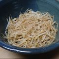 miraandleo's cooksnap of when they made 止まらない…もやしのナムル!!.
