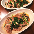 ごろごろままん's cooksnap of when they made 豚コマとほうれん草のあまから和え.