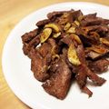 かちゅ☆まみ's cooksnap of when they made 厚切り！俺流の豚ハツのペッパーステーキ風.