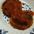 つまこ1016's cooksnap of when they made トマト缶で絶品！おからハンバーグ煮込み♪.