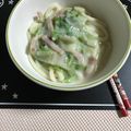 さくちゃむ119's cooksnap of when they made 白菜とベーコンのごま豆乳スープ.