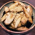 milletury's cooksnap of when they made 揚げごぼうの甘辛.