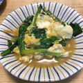 キラキラ0604's cooksnap of when they made 小松菜の卵とじ☆半熟卵が美味しい！.