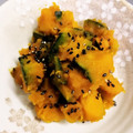 maritan★'s cooksnap of when they made レンジで簡単！付け合わせに！大学かぼちゃ.