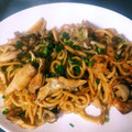ちょっぱー2004's cooksnap of when they made きのこたっぷり♫マヨチーズ焼そば.