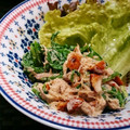 yukoko☆'s cooksnap of when they made 美味しい！春菊と胡桃とツナ缶の和え物.