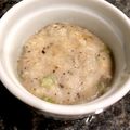 橙食堂's cooksnap of when they made 無塩料理☆椎茸と里芋の濃厚豆乳ポタージュ.
