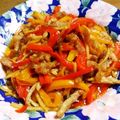 kaz～kaz～⭐'s cooksnap of when they made ご飯が進む！豚肉で青椒肉絲.