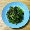 ピーナッツ子♪'s cooksnap of when they made 小松菜のナムル【ＪＡ福岡市】.