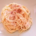 ROLLY☆'s cooksnap of when they made 和えるだけ☆塩レモンクリームパスタ.