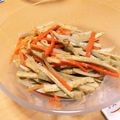mkksk's cooksnap of when they made 簡単☆レンチンごぼうと人参のきんぴら.